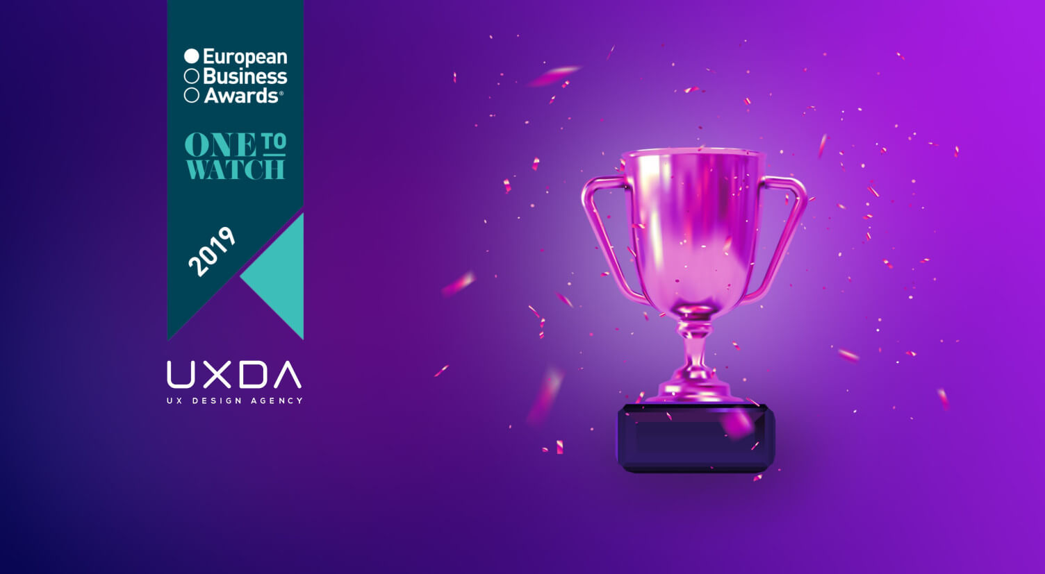 UXDA Amongst The Best Companies In The European Business Awards